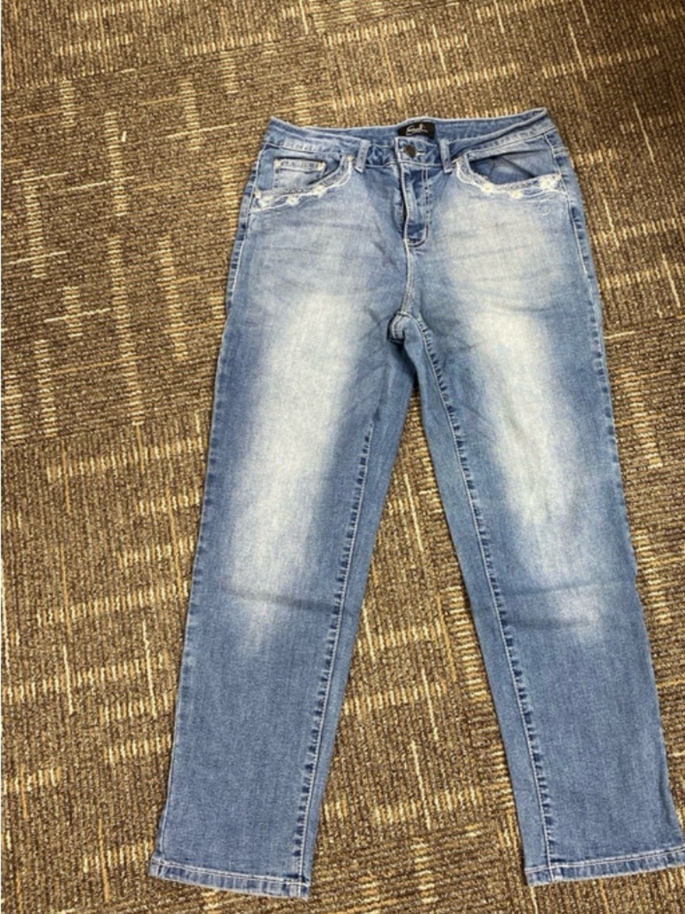 Earl Jeans Light Blue Women's Straight-Leg Jeans